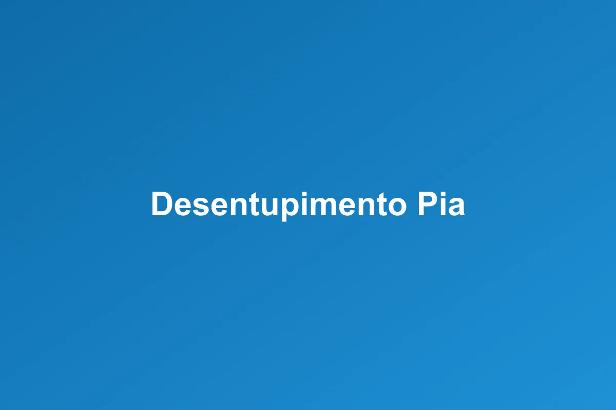 Desentupimento de pia em Dourados – desobstrução profissional